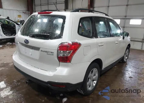 2015 Subaru Forester 2.5I из США, поврежденный, VIN JF2SJABC1FH552489